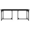 Konferenční stolek černý 90 x 50 x 35 cm kompozitní dřevo 835399