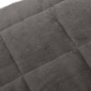 Zátěžová deka šedá 150 x 200 cm 7 kg textil 350774