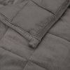 Zátěžová deka šedá 150 x 200 cm 7 kg textil 350774