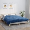 Zátěžová deka modrá 200 x 220 cm 13 kg textil 3154859