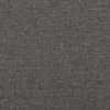 Lavice tmavě šedá 70 x 30 x 30 cm textil 346625