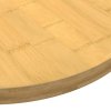 Stolní deska Ø 80 x 2,5 cm bambus 352683