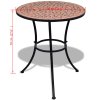 Bistro stolek terakota 60 cm mozaika 41528