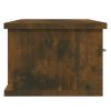 Nástěnná skříňka kouřový dub 88 x 26 x 18,5 cm kompozitní dřevo 815081