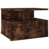 Plovoucí noční stolky 2 ks kouřový dub 41 x 31 x 27 cm kompozit 815313