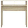 Konzolový stolek dub sonoma 78 x 30 x 80 cm kompozitní dřevo 808299