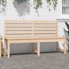 Zahradní lavice 157,5 cm masivní borové dřevo 824039