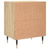 Noční stolky 2 ks dub sonoma 40 x 30 x 50 cm kompozitní dřevo 826771