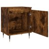 Noční stolky 2 ks kouřový dub 40 x 30 x 50 cm kompozitní dřevo 826823