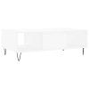 Konferenční stolek bílý 104 x 60 x 35 cm kompozitní dřevo 827084