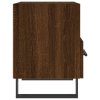Noční stolky 2 ks hnědý dub 40 x 35 x 47,5 cm kompozitní dřevo 827499