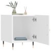 Noční stolky 2 ks bílé 40 x 40 x 50 cm kompozitní dřevo 827517
