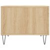 Konferenční stolky 2 ks dub sonoma 50x50x40 cm kompozitní dřevo 829387