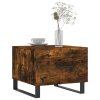 Konferenční stolky 2 ks kouřový dub 50x50x40cm kompozitní dřevo 829455