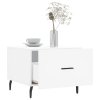 Konferenční stolky 2 ks bílé 50 x 50 x 40 cm kompozitní dřevo 829429