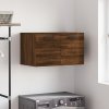 Nástěnná skříňka hnědý dub 60 x 36,5 x 35 cm kompozitní dřevo 830035