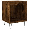 Noční stolky 2 ks kouřový dub 40 x 35 x 50 cm kompozitní dřevo 830727