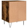 Noční stolky 2 ks kouřový dub 40 x 35 x 50 cm kompozitní dřevo 830727