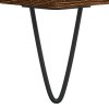 Noční stolky 2 ks hnědý dub 40 x 35 x 50 cm kompozitní dřevo 830731