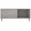 Konferenční stolek šedý sonoma 80x80x36,5 cm kompozitní dřevo 830778