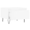 Konferenční stolky 2 ks bílé 50 x 46 x 35 cm kompozitní dřevo 830861