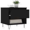 Konferenční stolky 2 ks černé 50 x 46 x 50 cm kompozitní dřevo 830911