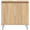 Koupelnová skříňka dub sonoma 58 x 33 x 60 cm kompozitní dřevo 831583