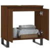 Koupelnová skříňka hnědý dub 58 x 33 x 60 cm kompozitní dřevo 831595