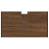 Koupelnová skříňka hnědý dub 60 x 33 x 60 cm kompozitní dřevo 815527