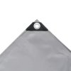 Plachta 650 g/m² 4 x 5 m šedá 43814