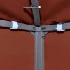 Střecha na altán 310 g/m² 3 x 3 m cihlová 46616