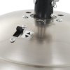 Ozdobný stropní ventilátor se světlem 128 cm bílý 50538