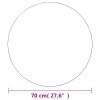 Nástěnná zrcadla 2 ks 70 cm kulatá sklo 3051629
