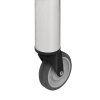 Kuchyňský pracovní stůl s kolečky 100x45x85 cm nerezová ocel 51638