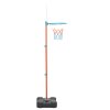Přenosný basketbalový set nastavitelný 109–141 cm 80355