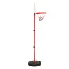 Přenosná basketbalová hrací sada nastavitelná 160 cm 80348