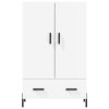 Skříň highboard bílá 69,5 x 31 x 115 cm kompozitní dřevo 828244
