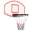 Basketbalový koš bílý 71x45x2 cm polyethylen 93664