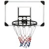 Basketbalový koš s průhlednou deskou 71x45x2,5 cm polykarbonát 93670