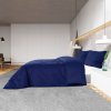 Sada ložního prádla námořnická modř 200x200cm lehké mikrovlákno 136002