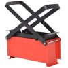 Lis na výrobu papírových briket ocel 34x14x14 cm černo-červený 142921