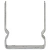 Plotové kotvy 6 ks stříbrné 12 x 6 x 15 cm pozinkovaná ocel 145339