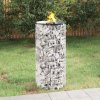 Gabionové ohniště Ø 50 cm pozinkovaná ocel 153559