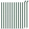 Drátěné pletivo s přírubami zelené 0,8 x 25 m 153944