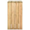 Barový stůl 100 x 60 x 110 cm impregnovaná borovice 318416