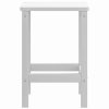 Zahradní stolek Adirondack bílý 38 x 38 x 46 cm HDPE 318641