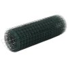 Pletivo ke kurníku ocel PVC vrstva 25 x 0,5 m zelené 143631