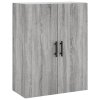 Skříň highboard šedá sonoma 69,5 x 34 x 180 cm kompozitní dřevo 3196097