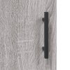 Skříň highboard šedá sonoma 69,5 x 34 x 180 cm kompozitní dřevo 3196097