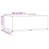 Plachty na zahradní nábytek 2 ks 16 oček 300x250x90 cm obdélník 3155361